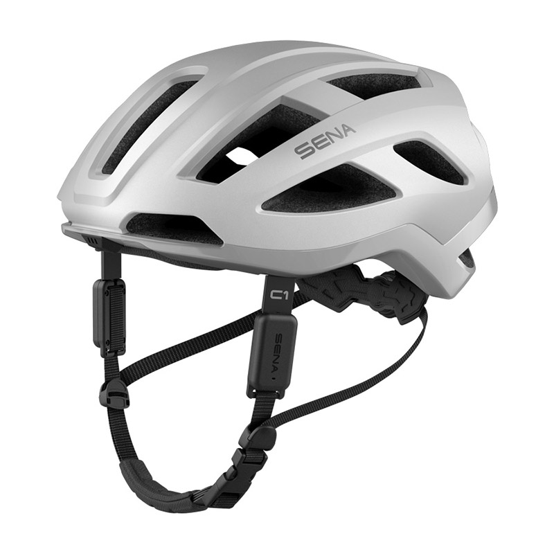 Casco Sena C1 Smart bianco opaco