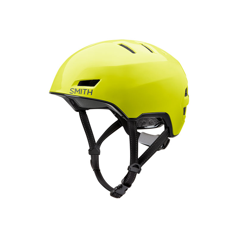 Casco Smith Express giallo neon opaco