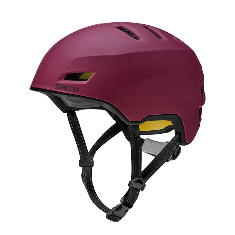 Casco Smith Express Mips merlot opaco