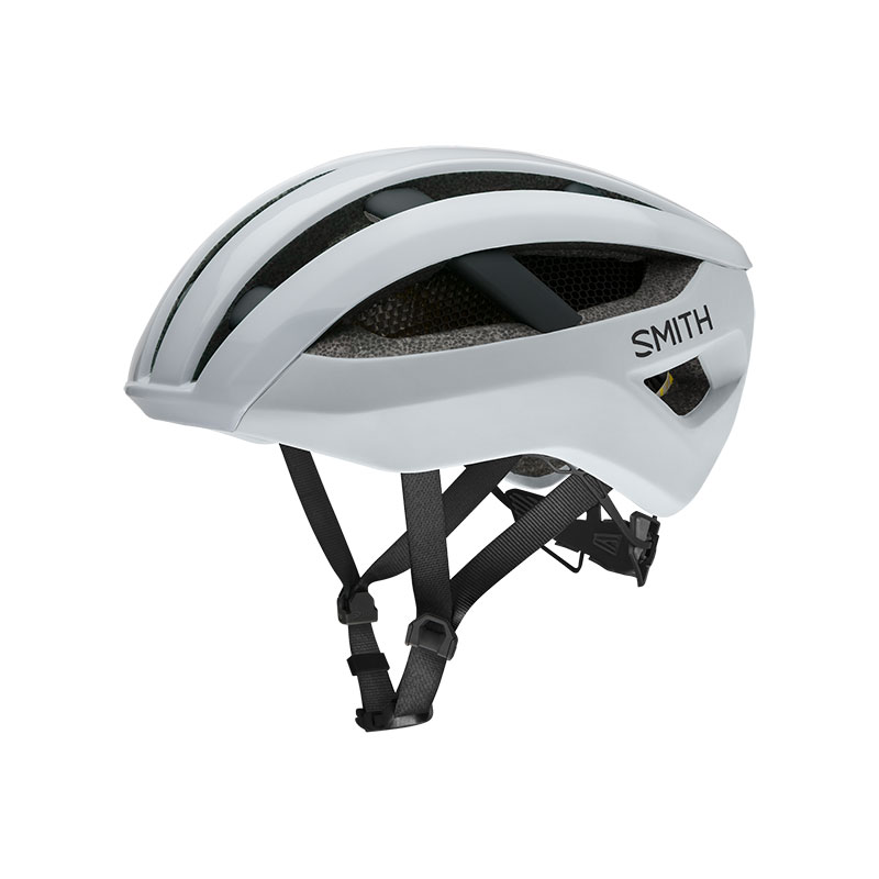 Casco Smith Network Mips bianco opaco