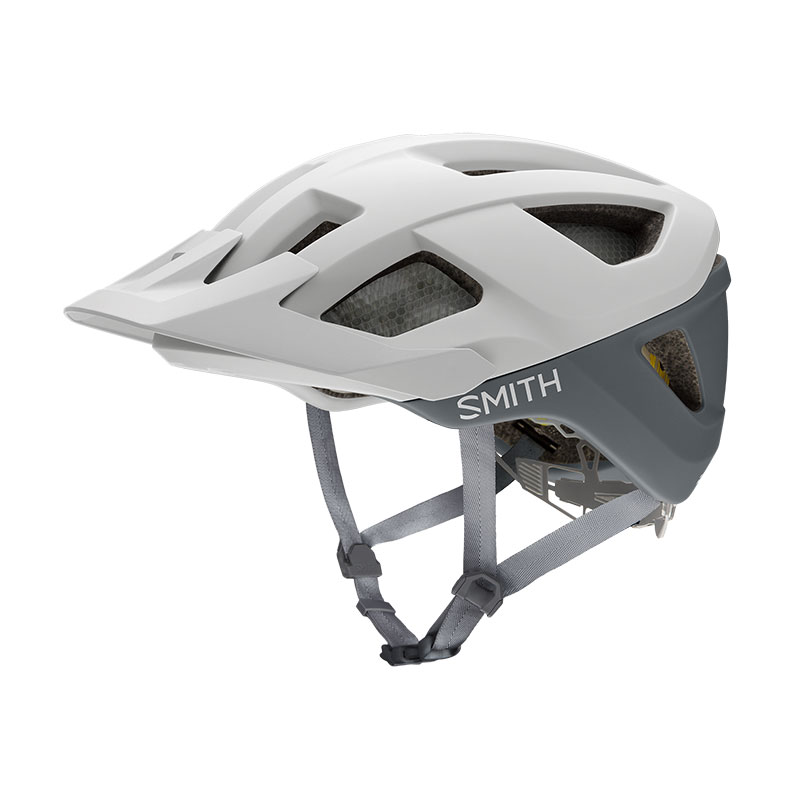 Casco Smith Session Mips bianco opaco