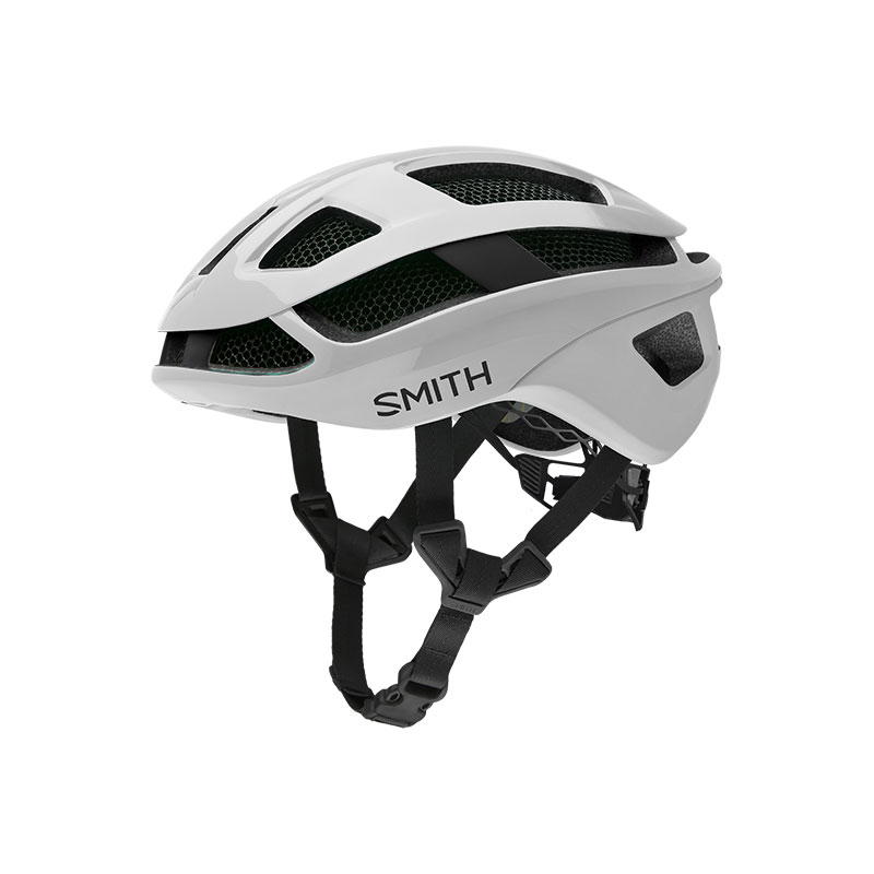 Casco Smith Trace Mips bianco opaco b21