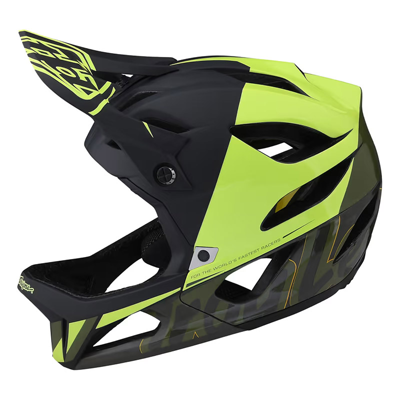 Troy Lee Designs D3 Fiberlite Helmet Spiderstripe - Another Bike Shop