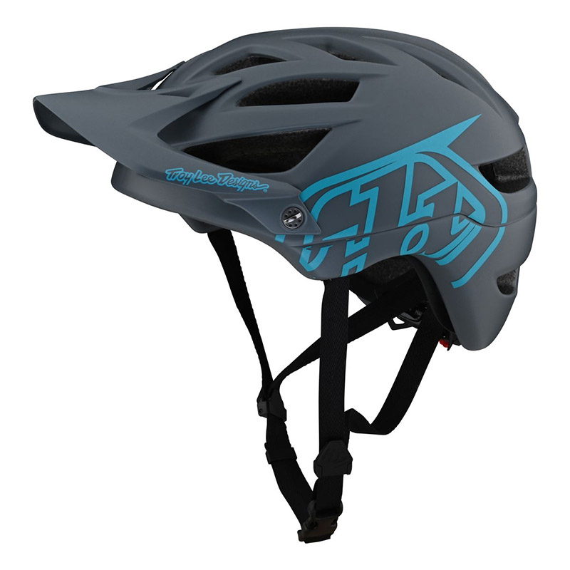 Casco MTB Troy Lee Designs A1 Drone grigio blu