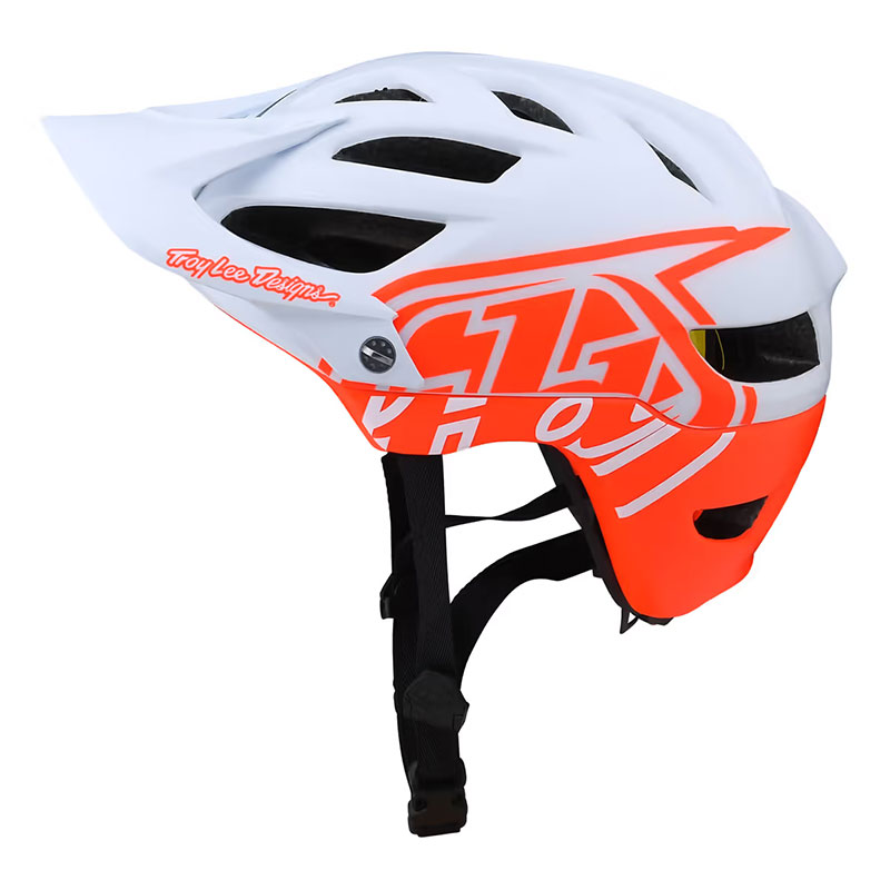 Casco Bimbo Troy Lee Designs A1 Mips Classic arancio