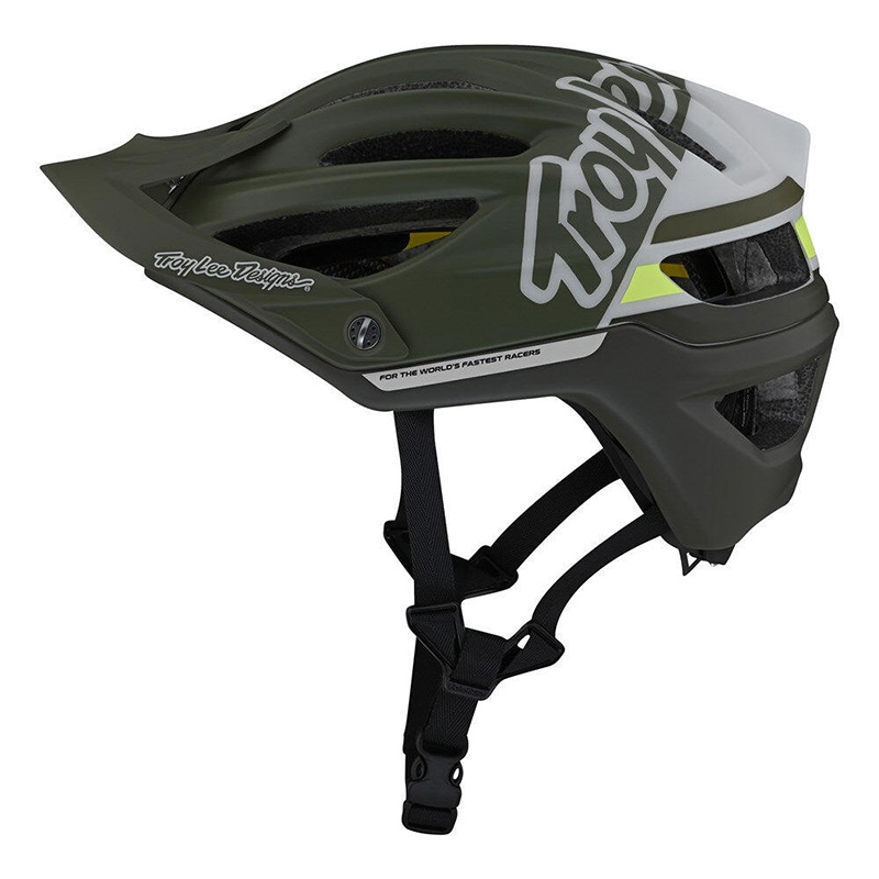 Casco Troy Lee Designs A2 Mips Silhouette verde