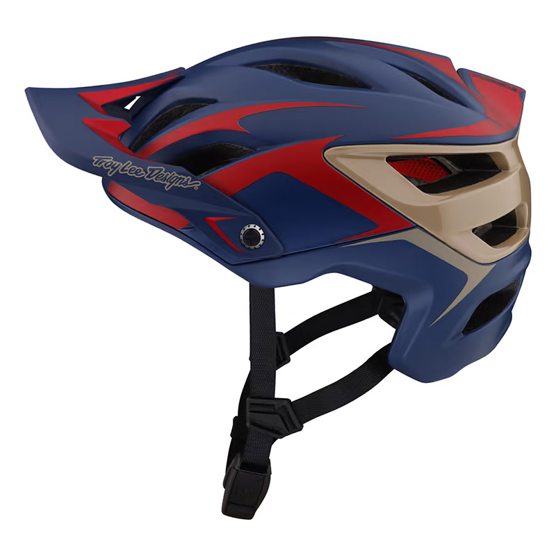 Casco Troy Lee Designs A3 Mips Fang blu