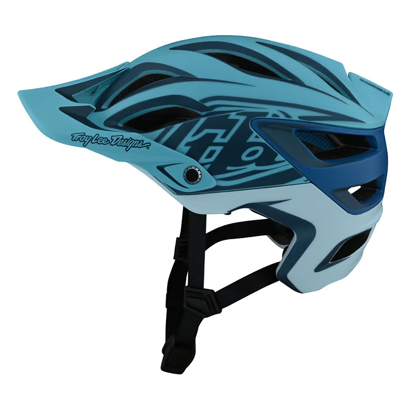 Casco MTB Troy Lee Designs A3 Mips Uno azzurro