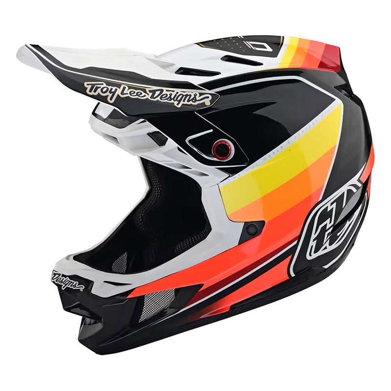 Casco Troy Lee Designs D4 Carbon Reverb nero