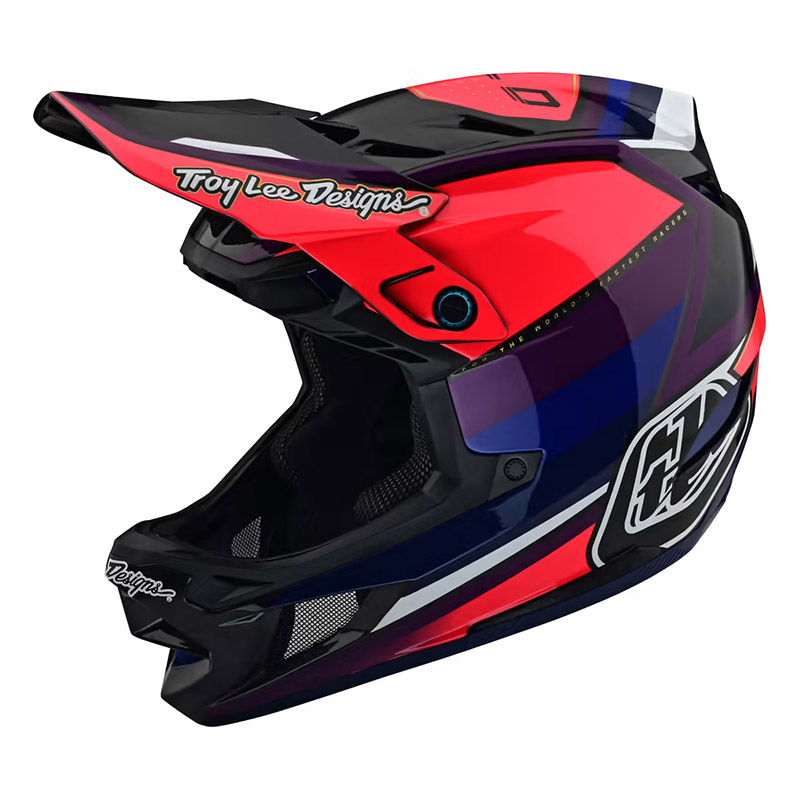 Casco Troy Lee Designs D4 Carbon Reverb viola