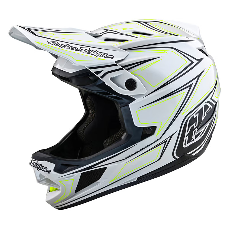 Troy Lee Designs D4 Composite Pinned Helm grau