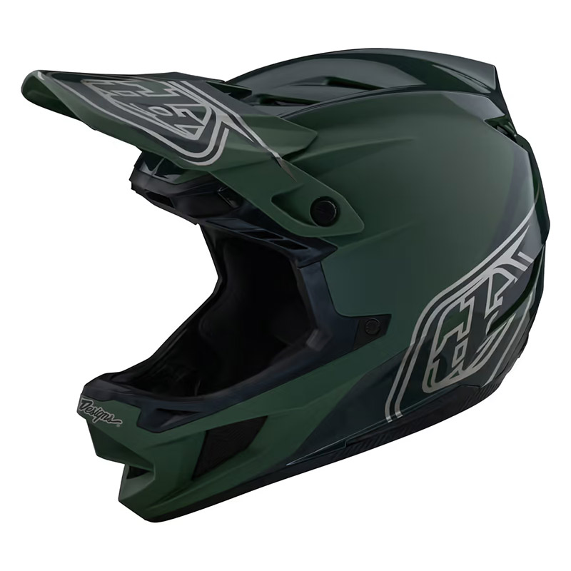 Troy Lee Designs D4 Polyacrylite Shadow verde