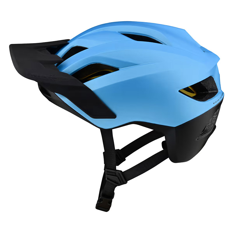 Casco Troy Lee Designs Flowline Orbit blu nero