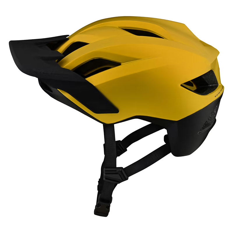 Casco Troy Lee Designs Flowline Orbit giallo