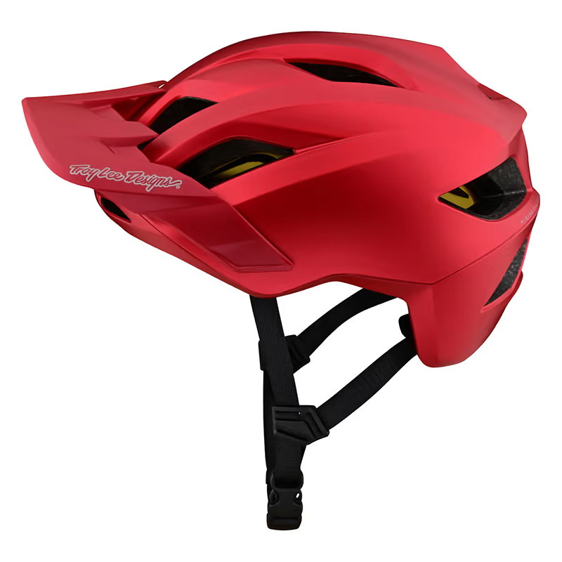 Casco Troy Lee Designs Flowline Orbit rosso