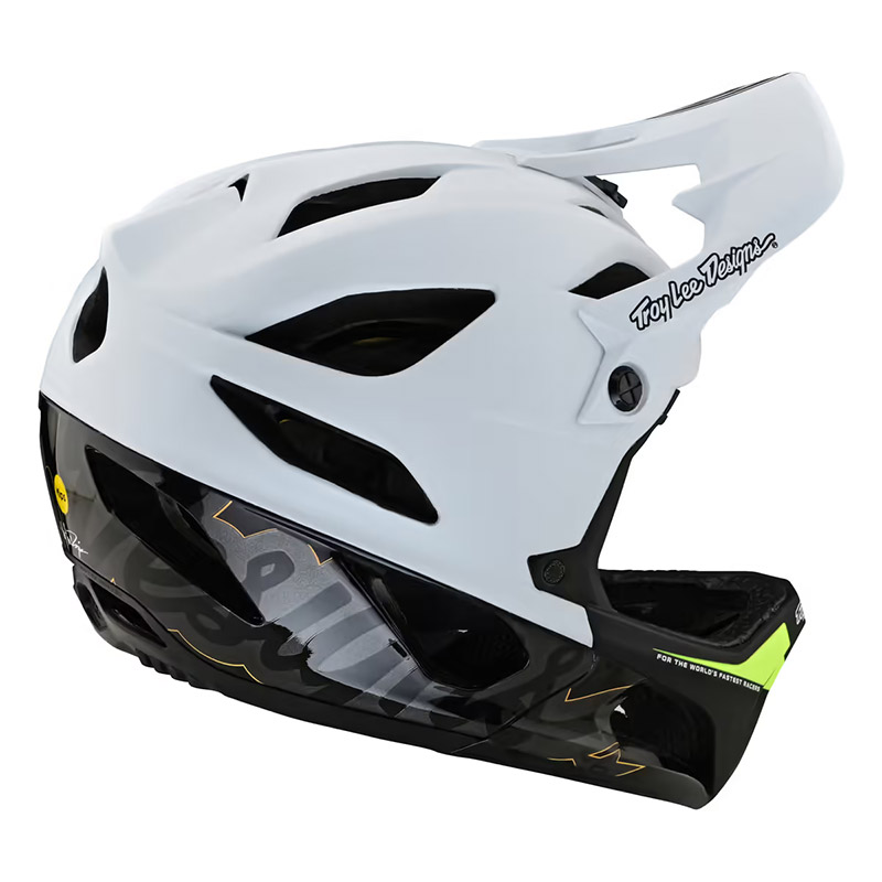 Troy Lee Designs Stage Signature Helmet White TLD11503700 Bike Helmets