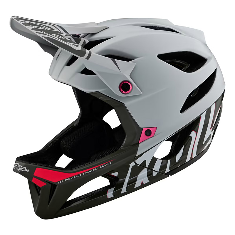 Casco Troy Lee Designs Stage Signature V.24 bianco