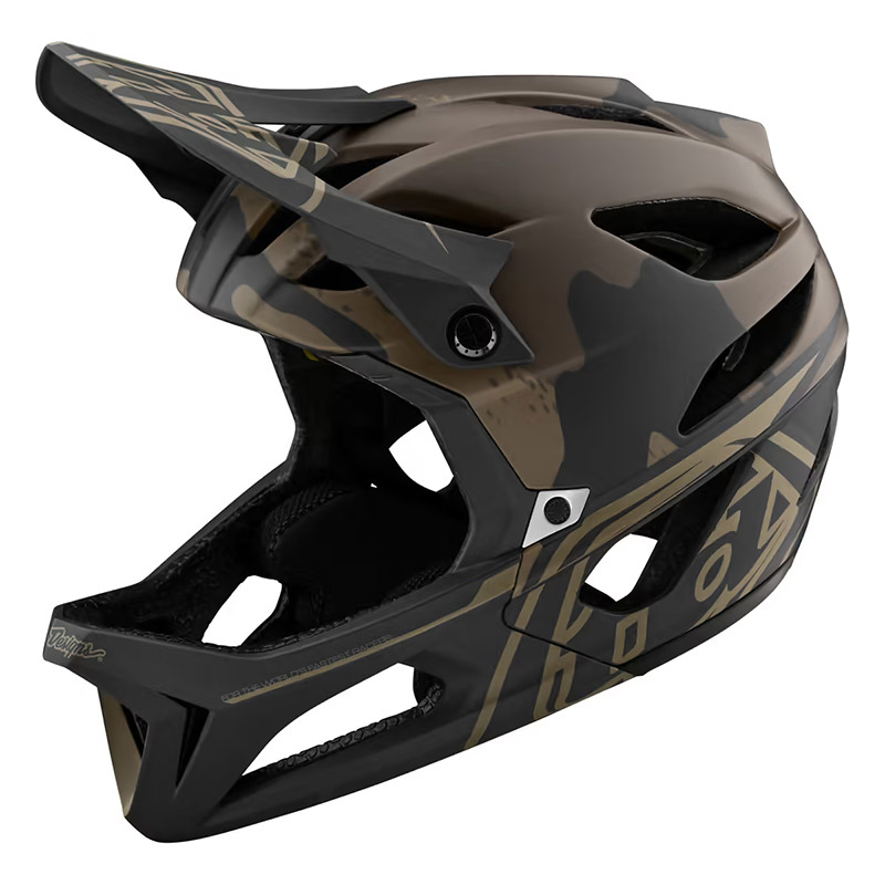 Casco Troy Lee Designs Stage Stealth V.24 marrone