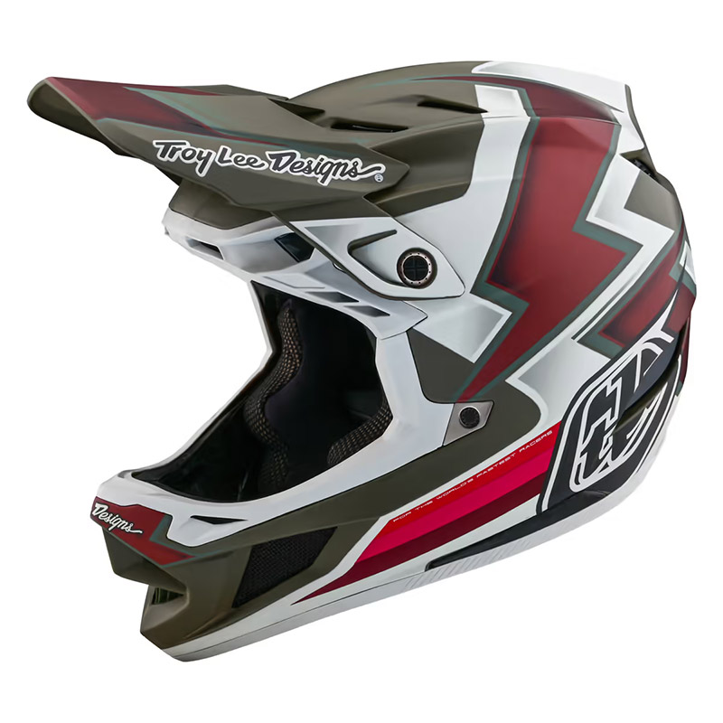 Casco Troy Lee Designs D4 Composite Ever grigio