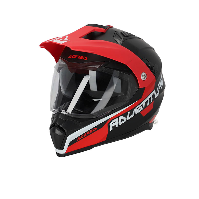 Casco Acerbis Flip FS-606 2206 grigio rosso