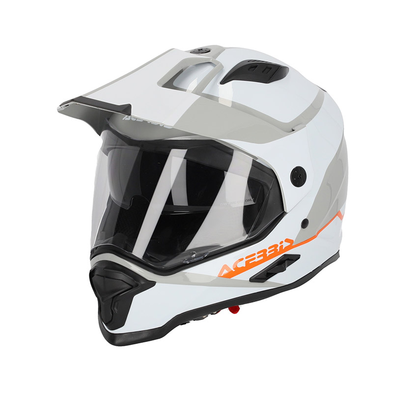 Casco Acerbis Reactive 2206 bianco grigio