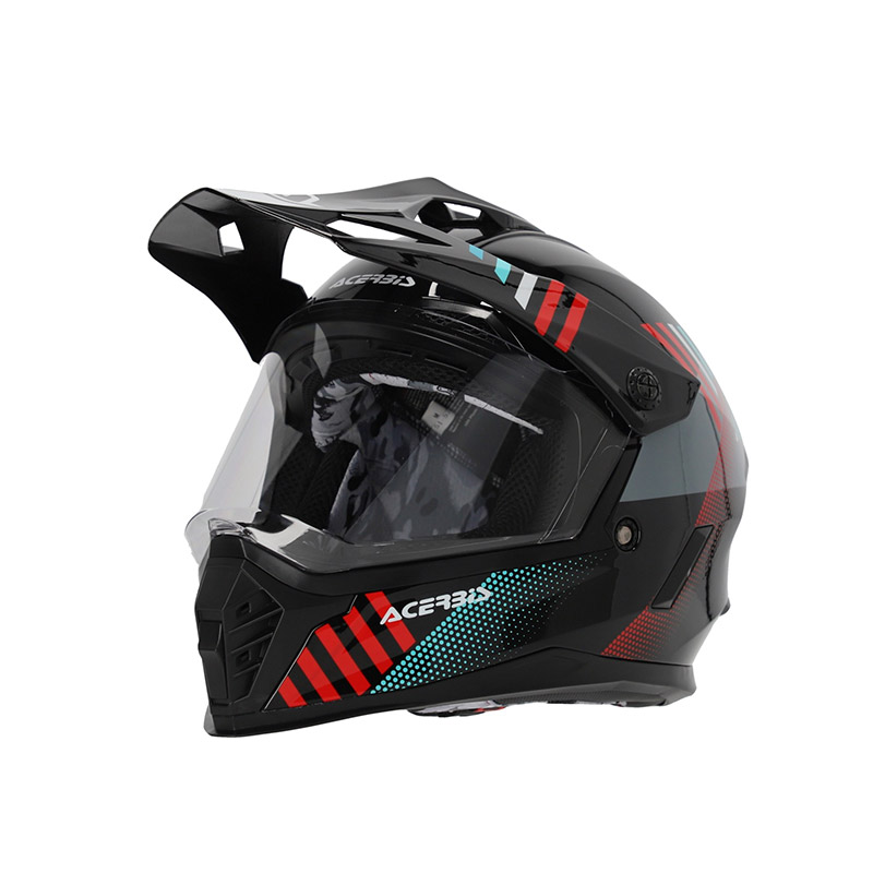 Casco Acerbis Rider Junior rosso