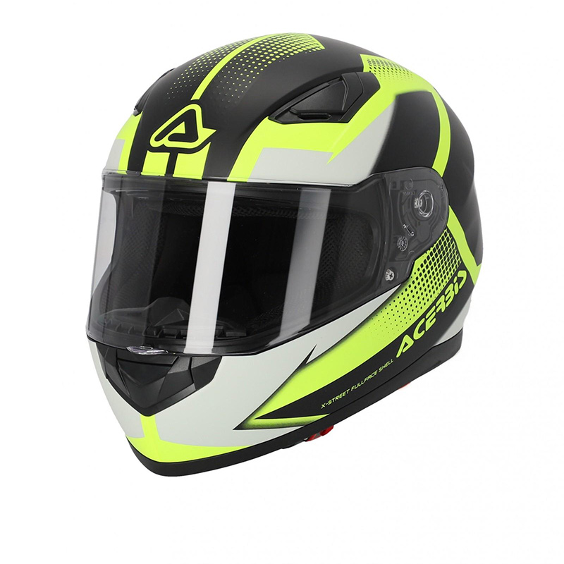 Casco Acerbis X-street Fs-816 Nero Giallo Fluo | MotoStorm