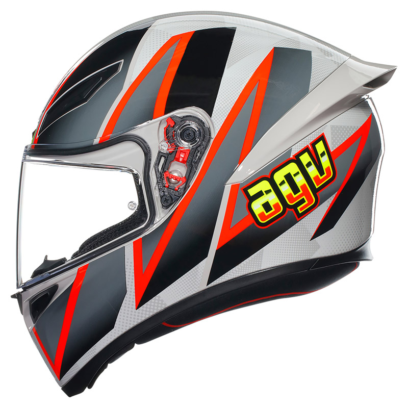 AGV - Helmet K1 S Blipper Grey / Red