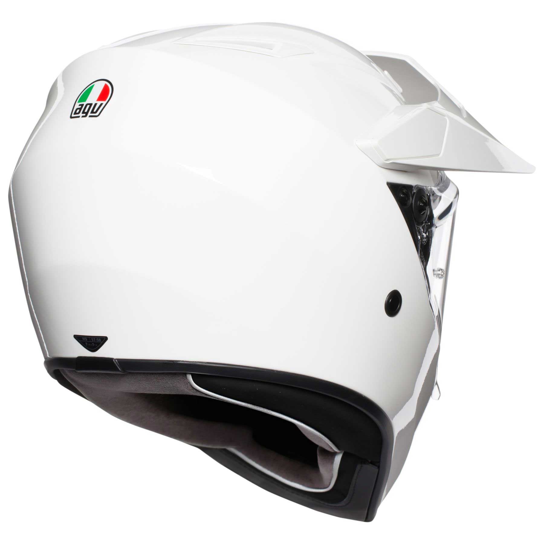 Agv Ax9 Mono Helmet White AG-7631A4LY 