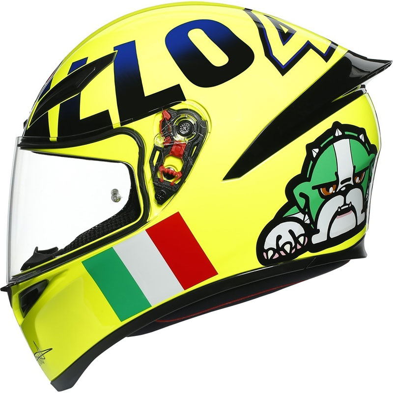 Casco Agv K1 Replica Rossi Mugello 2016 Giallo | MotoStorm