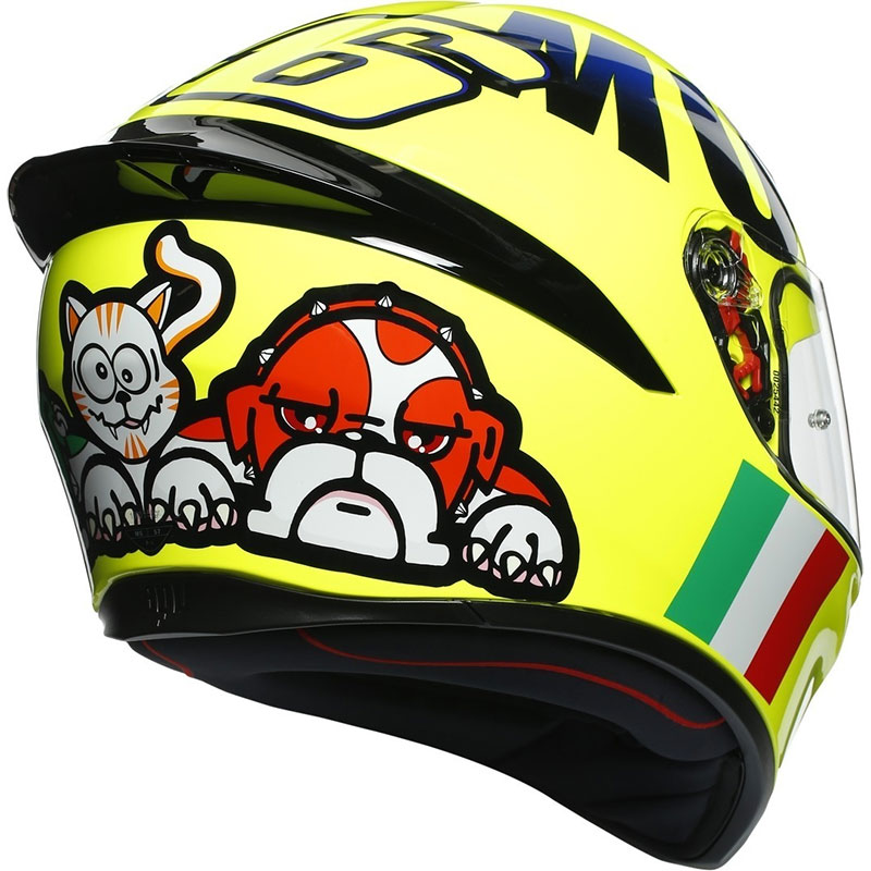 Casco Agv K1 Replica Rossi Mugello 2016 Giallo | MotoStorm