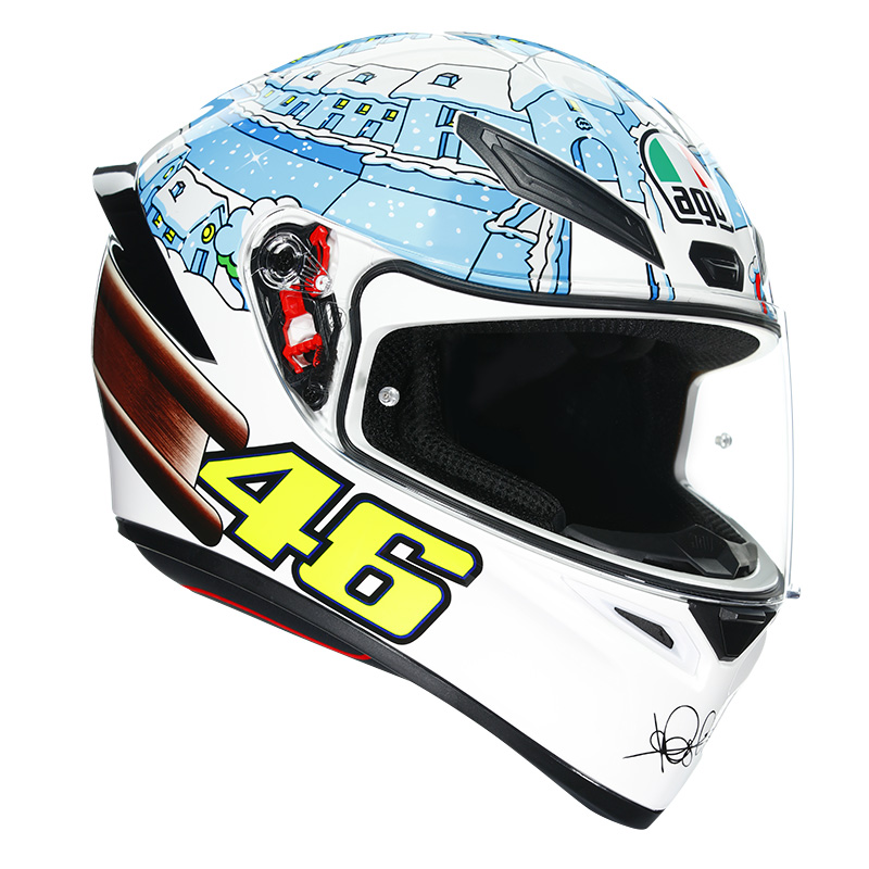 Casco Agv K1 Rossi Winter Test 2017 | MotoStorm