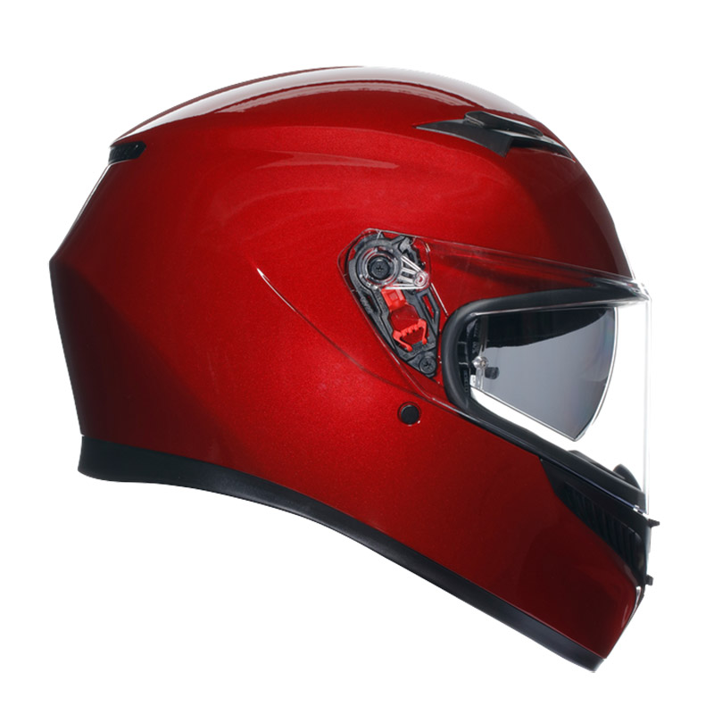 CASCO INTEGRAL CABERG AVALON X PUNK NEGRO MATE- GRIS - ROJO, Cascos  Integrales