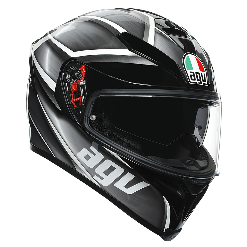Casco Agv K5 S Tempest Nero Argento | MotoStorm