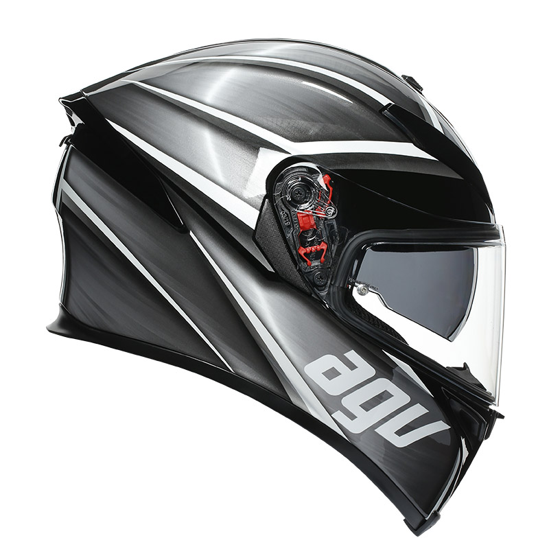 Casco Agv K5 S Tempest Nero Argento | MotoStorm