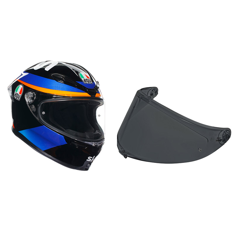 Casque AGV K6 S E2206 Marini Sky Racing Team 2021