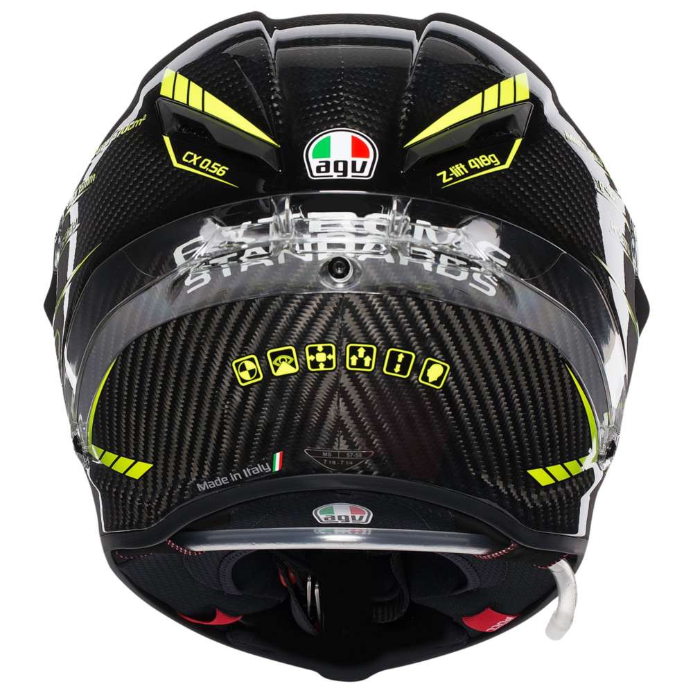 Agv Pista Gp R Project 46 3.0 Helmet AG-6021A0HY-004 Full ...