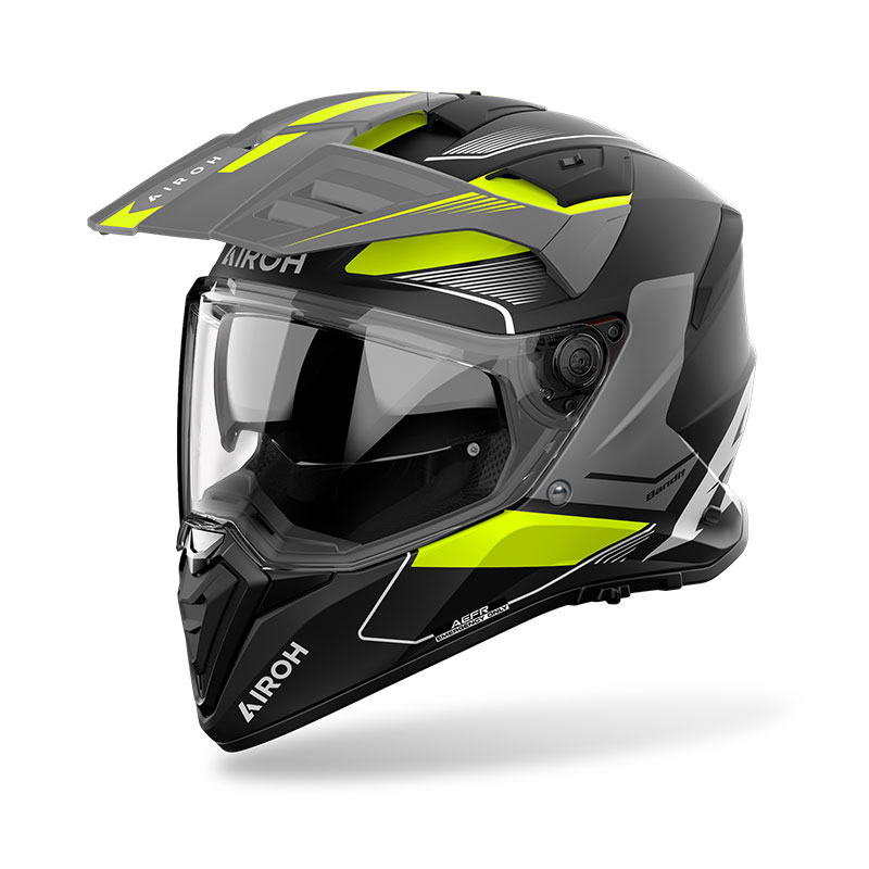 Airoh Bandit Tune Helmet Yellow Matt