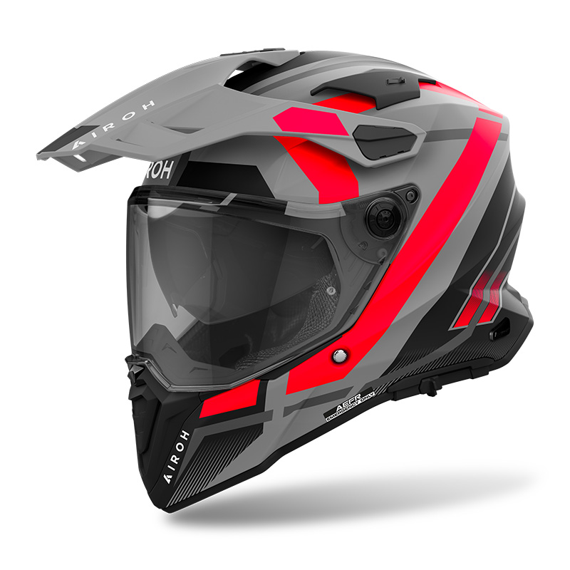 Casco Airoh Commander 2 Mavick arancio opaco