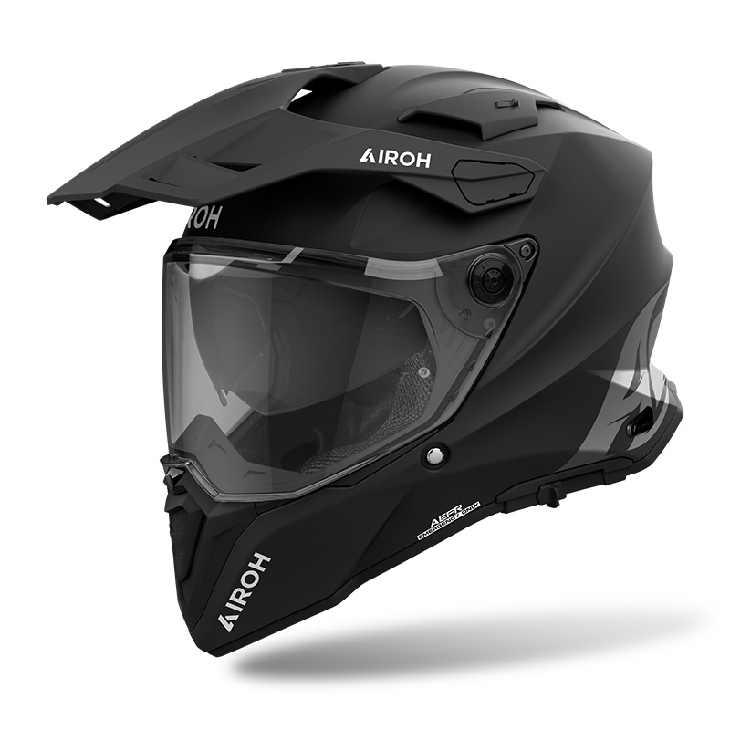 Casco Airoh Commander 2 Solid nero opaco