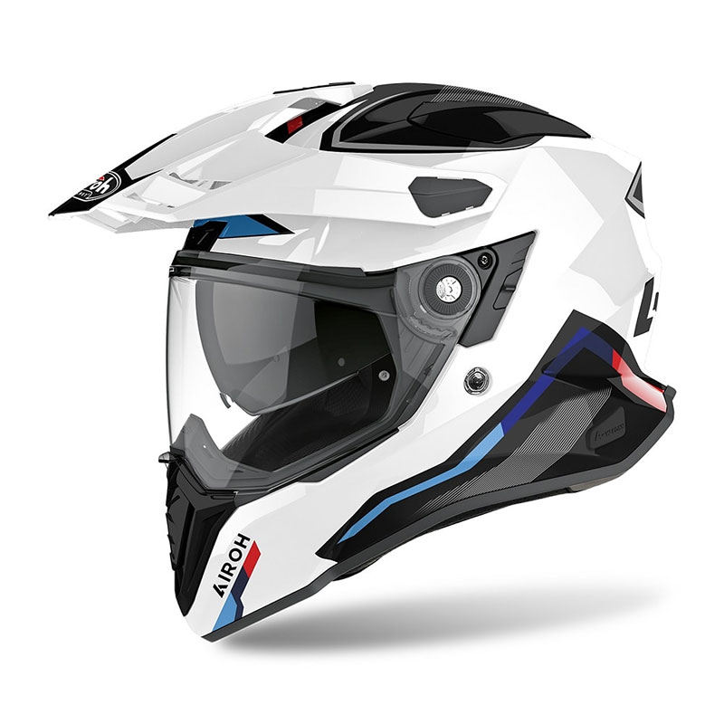 Casque Airoh ON-OFF Commander Factor blanc