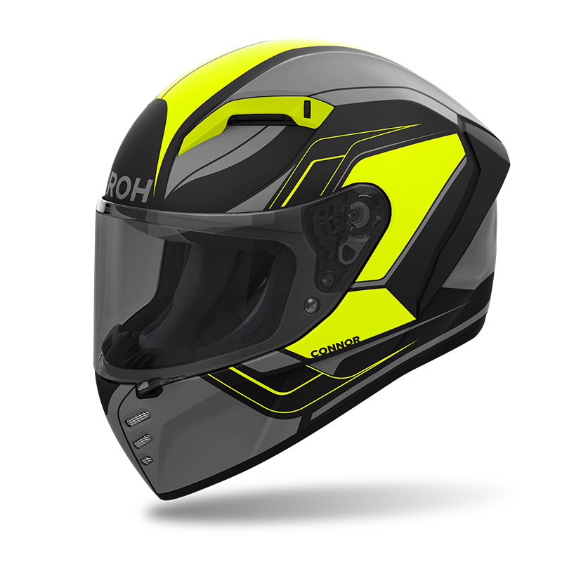 Casco Airoh Connor Dunk giallo opaco