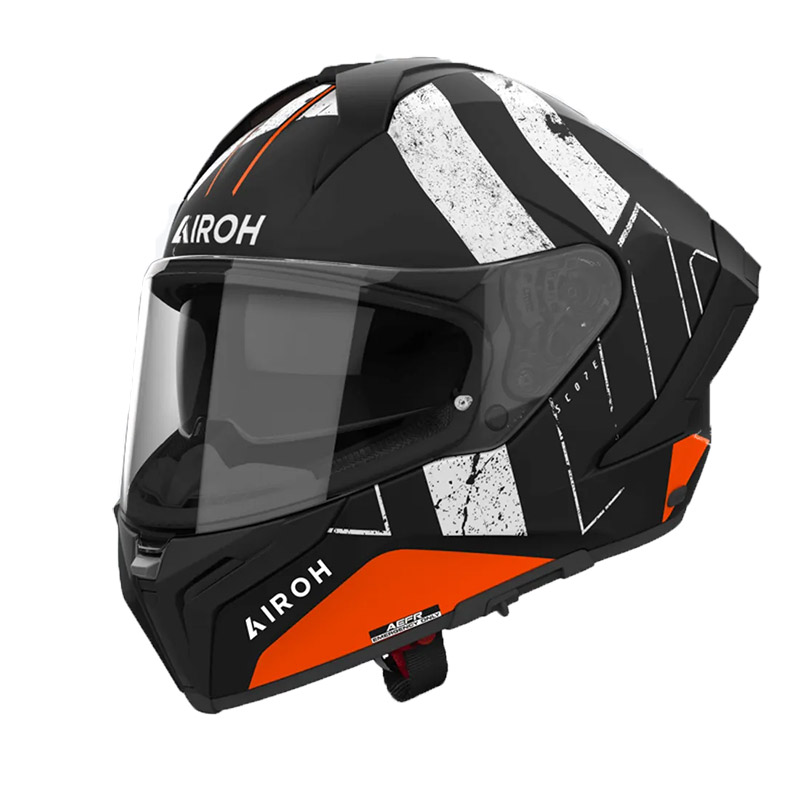 Casco Airoh Matryx Scope arancio opaco