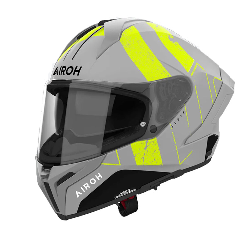 Casco Airoh Matryx Scope giallo opaco