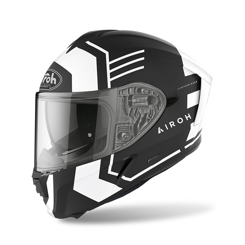 Casco Airoh Spark Thrill nero opaco