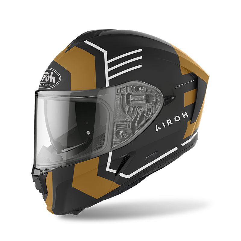 Casco Airoh Spark Thrill oro opaco