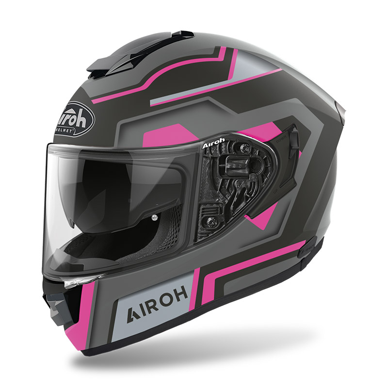 Casco Airoh ST.501 Square rosa opaco