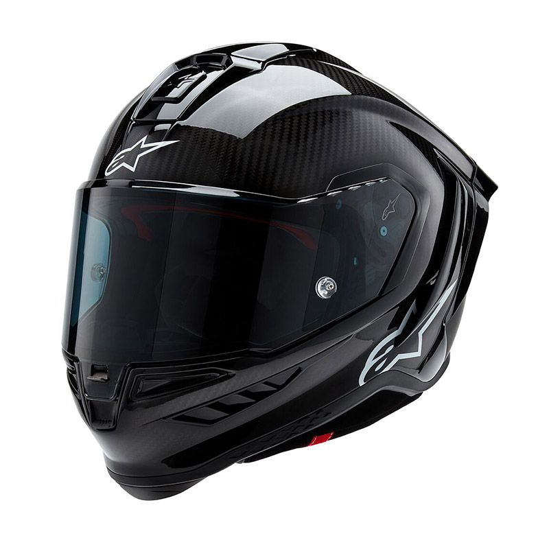 Casco Alpinestars Supertech R10 Solid nero lucido