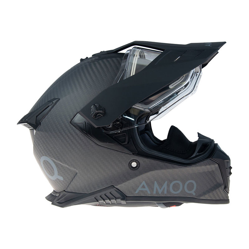 Amoq Recoil Carbon ADV Blackout Helm matt