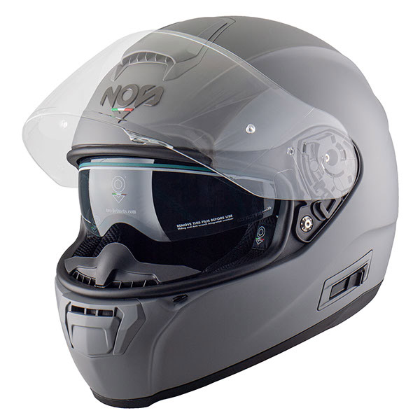 Casco NOS NS 6 Seal grigio opaco